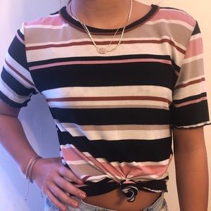 Rue21 Tie Front Top